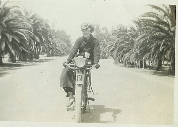 Drexel Lory, my maternal grandmother in Palo Alto, California, c1917